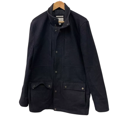 Trenery Womens  Size L Winter Coat Navy Blue 