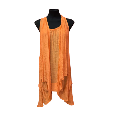 Filo Womens  Size L Orange Top