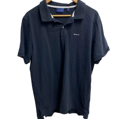 Gant Men's  Size XXXL Short Sleeve T-shirt Navy Blue 
