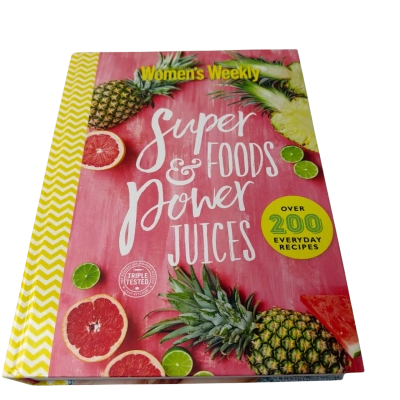 Woman’s weekly super foods and power juices