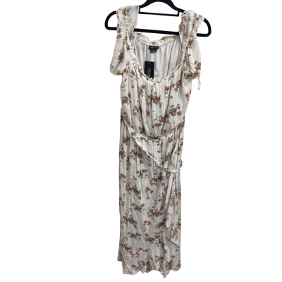 NEW City Chic Womens  Size S Maxi Dress White 