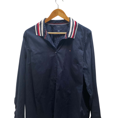 Tommy Hilfiger Mens  Size XL Navy Blue Shirt