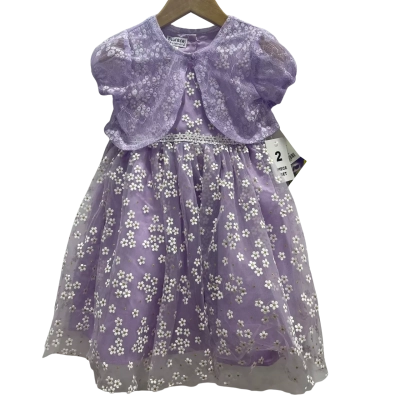 Blueberi Floral Two Piece Set  Size 4T