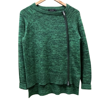 RAW by RAW Green Zip Detail Jumper Size 1