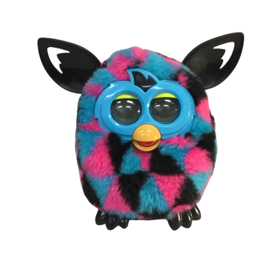 2012 Pink Blue and Black Furby Works
