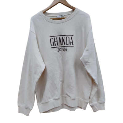 Ghanda Womens Size 14 Jumper Cream (12)