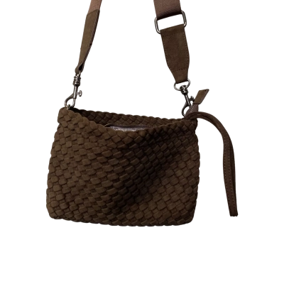 Black Caviar Womens Cross Body Bag Brown 