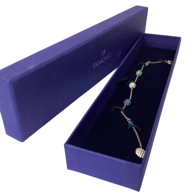 Swarovski - Multicoloured Pop Strand Gold Bracelet 
