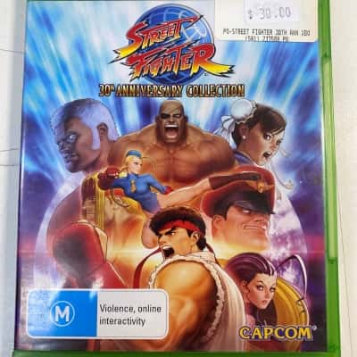 Xbox one game street fighter 30th anniversary 