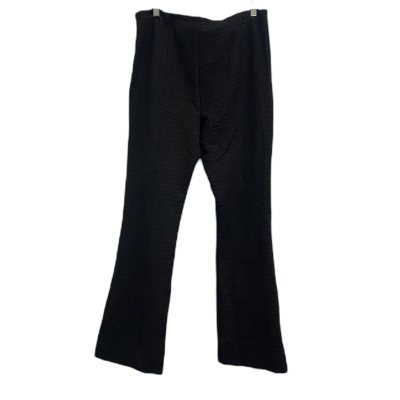 Y.A.S. Womens  Size XL Flared Pants Black  