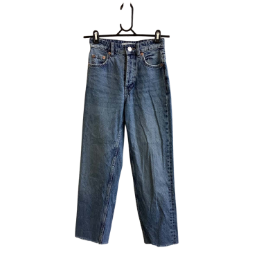 Pull & Bear Women's Size US 0 Straight Leg Jeans Blue 