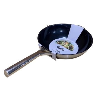 Fissler stainless steal 28cm Wok
