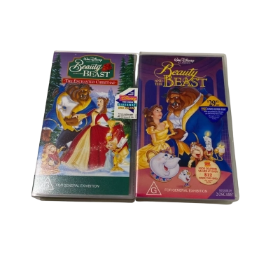 Beauty and the Beast VHS Set