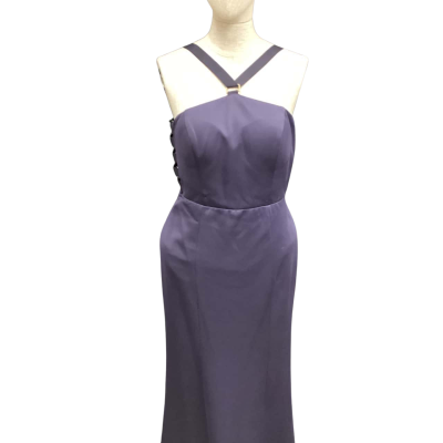 Forever Unique - London -  Womens  Size 12 Sleeveless Dress  Navy Blue 