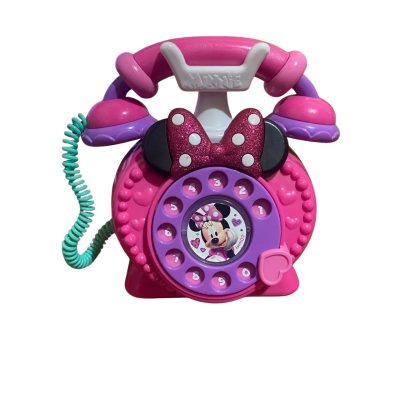 Disney Junior Minnie Mouse ring me rotary phone