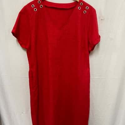  Womens Red Dress