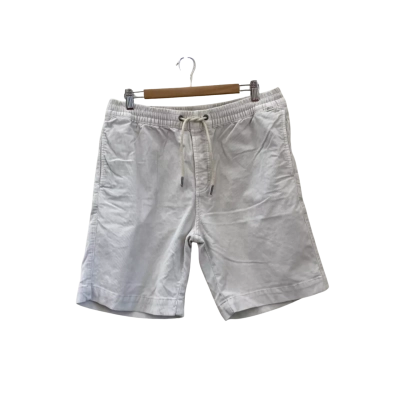 Barney Cools Mens Shorts Size 34 Off White Corduroy