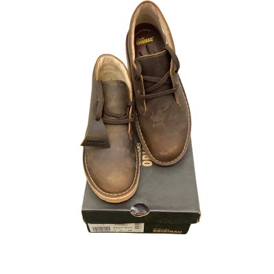 *NEW OTHER* Clarks Originals Boys Desert Boot Size 2 Fit G/EUR34 - Beeswax (RRP $75)