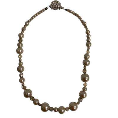  Women’s Margarita’s Bijou Pearl Choker Necklace 