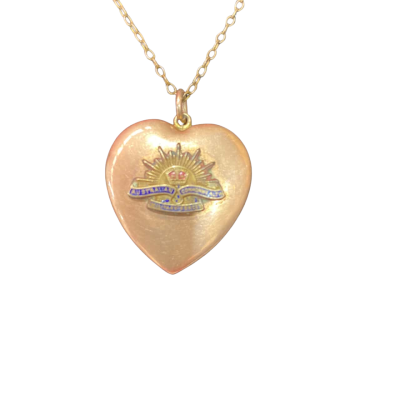  Heart Shaped locket with chain