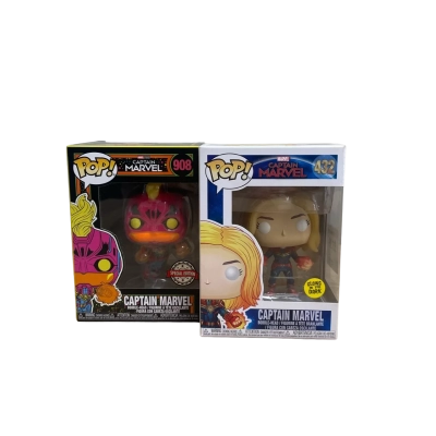 Funko PoP! Captain Marvel vinyl figures set