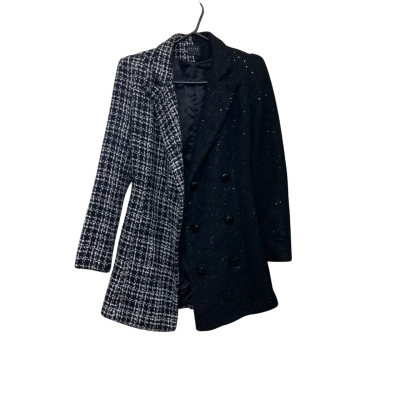 Eliya The Label Womens Blazer Black / Multicoloured Size S 