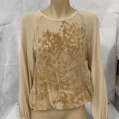 Wish Trepid Jumper Cream - Size 10 Brand New RRP $110