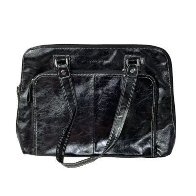 Samsonite Black Leather-like Laptop Tote Bag (new)