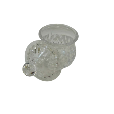 Crystal Sugar Bowl With Lid