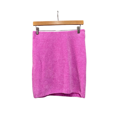 Camilla & Marc Womens  Size M Knit Mini Skirt Pink  