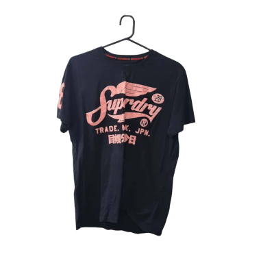 Superdry Men's Size XL Short Sleeve T-shirt Black  / Multicoloured 