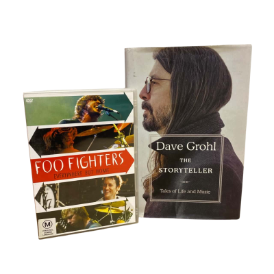 Foo Fighters DVD & Book Set