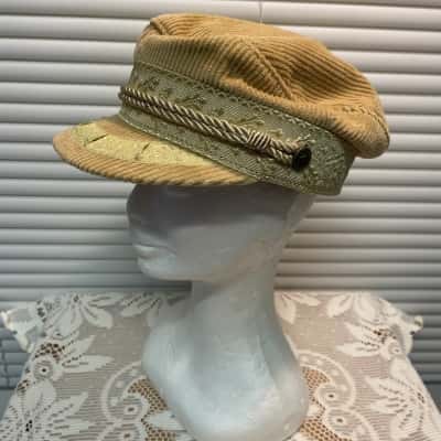 Brixton - Albany Cap beige / Gold