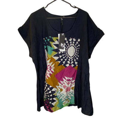 TS Women’s Floral Top Size 20 Blue / Multicoloured 