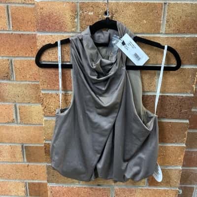 Sheike Womens  Size 10 High Hopes Taupe Top 