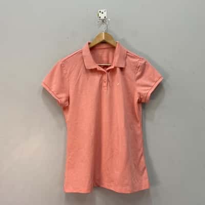 Giordano Womens  Size XXL Polo Shirt Pink  