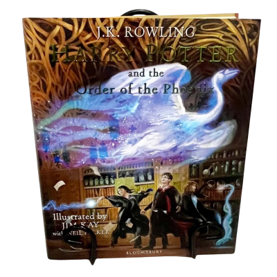The Order of the Phoenix by J K Rowling Large Hardcover Book- collectors delight
