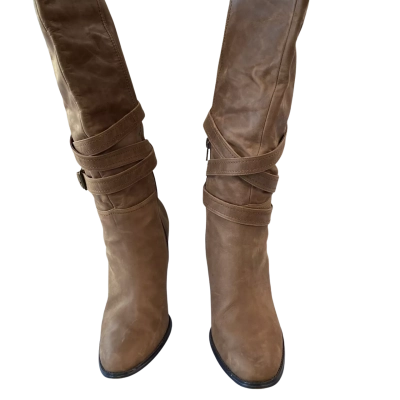 Sachi Brown High Boots   Size 7.5 