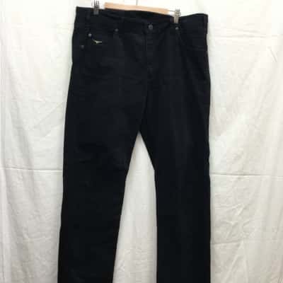 R.M. Williams Mens Size 38R Black Pants