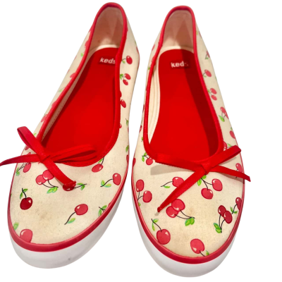 Keds Cherry Print Shoes Size 9