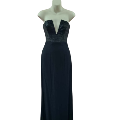 Nookie Womens  Size 6 Formal Dress / Maxi Dress / Sleeveless Dress  Black  