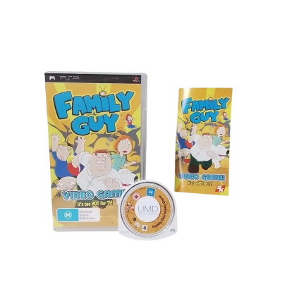 PSP Family Guy video game disc