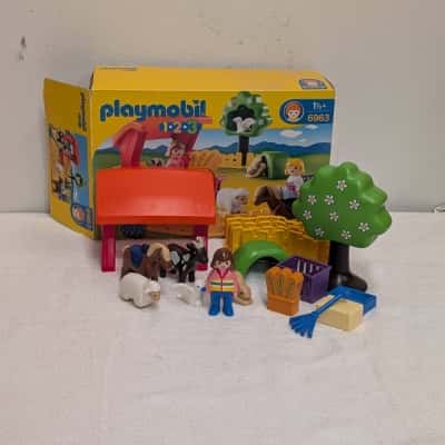 Playmobil 1-2-3 #6963 Petting Zoo