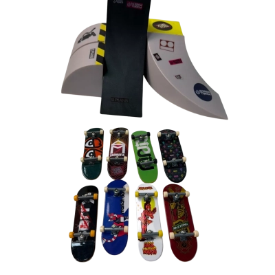 Tech decks with  ramp 