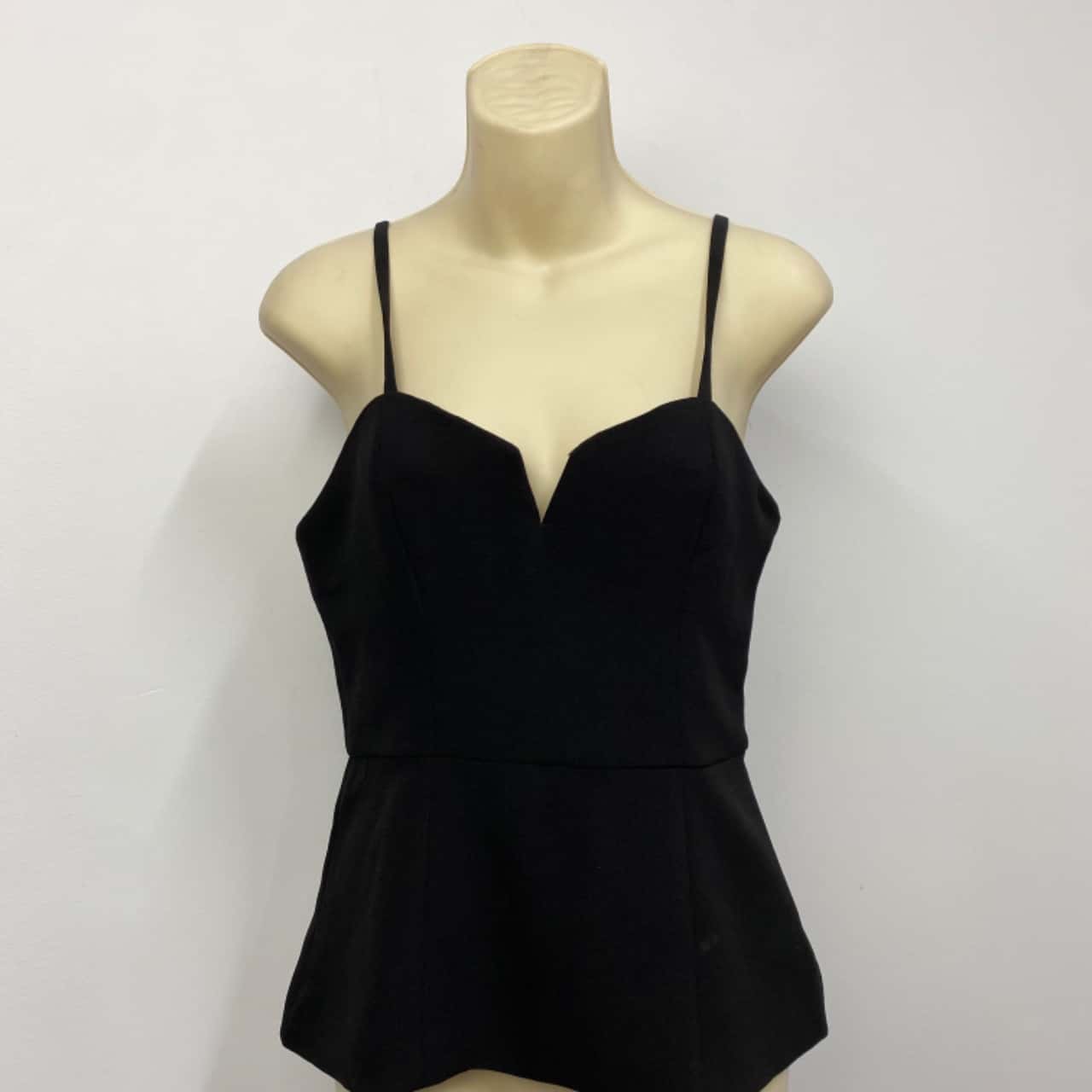 Haut Top Manches Courtes KOOKAÏ Taille 36 - Couleur Marron/crème - Occasion Très Bon état