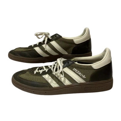 Green Adidas Handball Spezial Shoes Size 8
