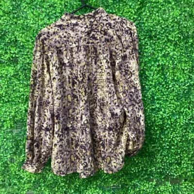 Liz Jordan Womens  Size 12 Animal print shirt