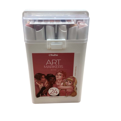 Hulu Art Markers - Kala Series - Skin Tones - 24 pack