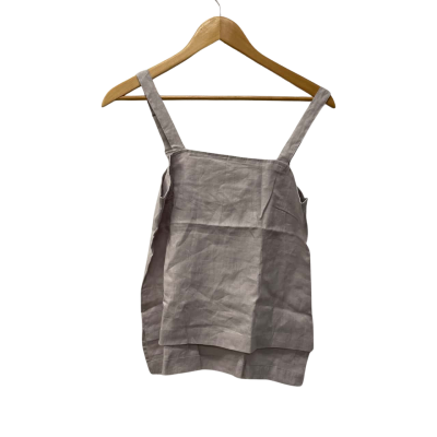 2Pcs Linen & Lime  Womens  Size S / XS Sleeveless Top Grey 