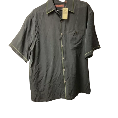 Tori Richard’s Mens  Size L Short Sleeve Shirt Black  